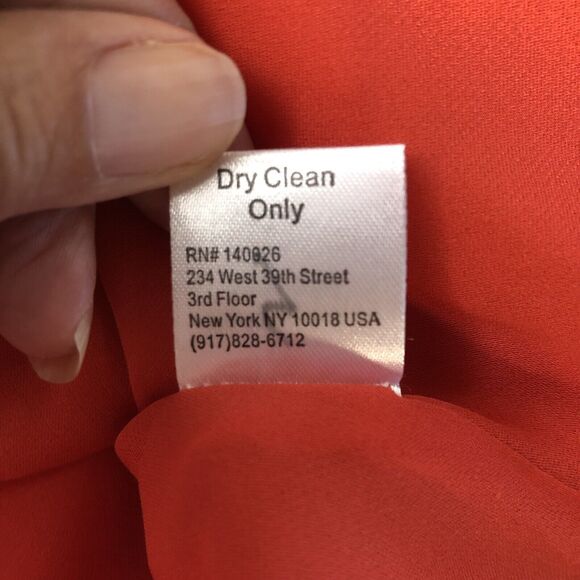 Parker Womens Silk Tank Scoop Neck Sleeveless Racerback Strappy Melon Small NWT - Picture 11 of 12